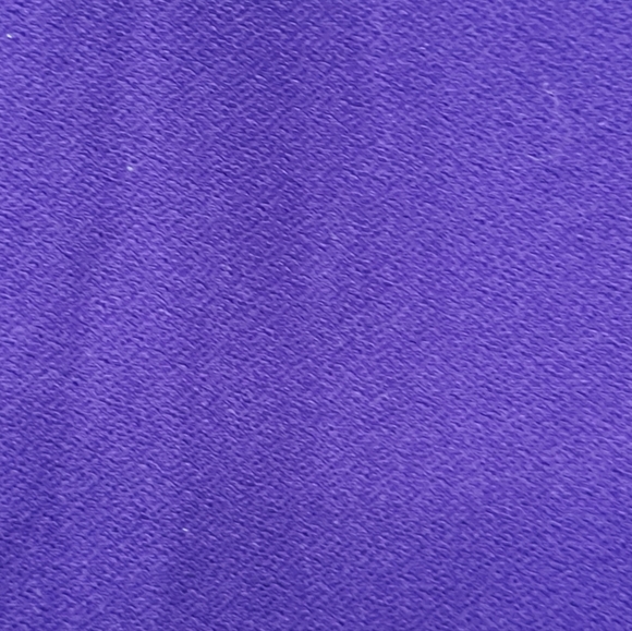 Elegant Purple Short sleeve Blouse with Crystal Rhinestone Cut-Out Accent - Picture 4 of 8